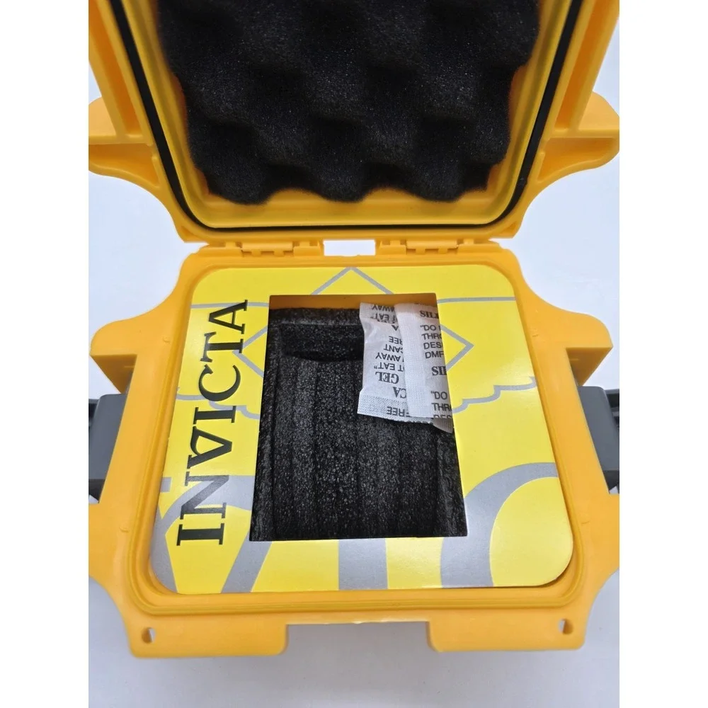 Invicta Impact One Slot Yellow Dive Case Watch Box ONLY New‎